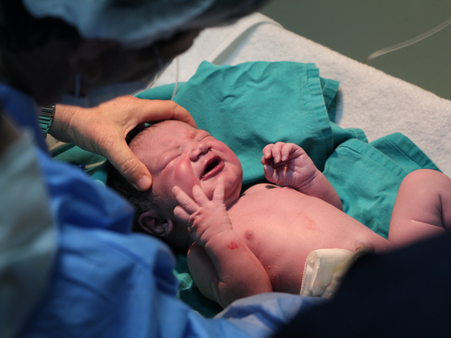 The NHS is short of almost 2,000 midwives