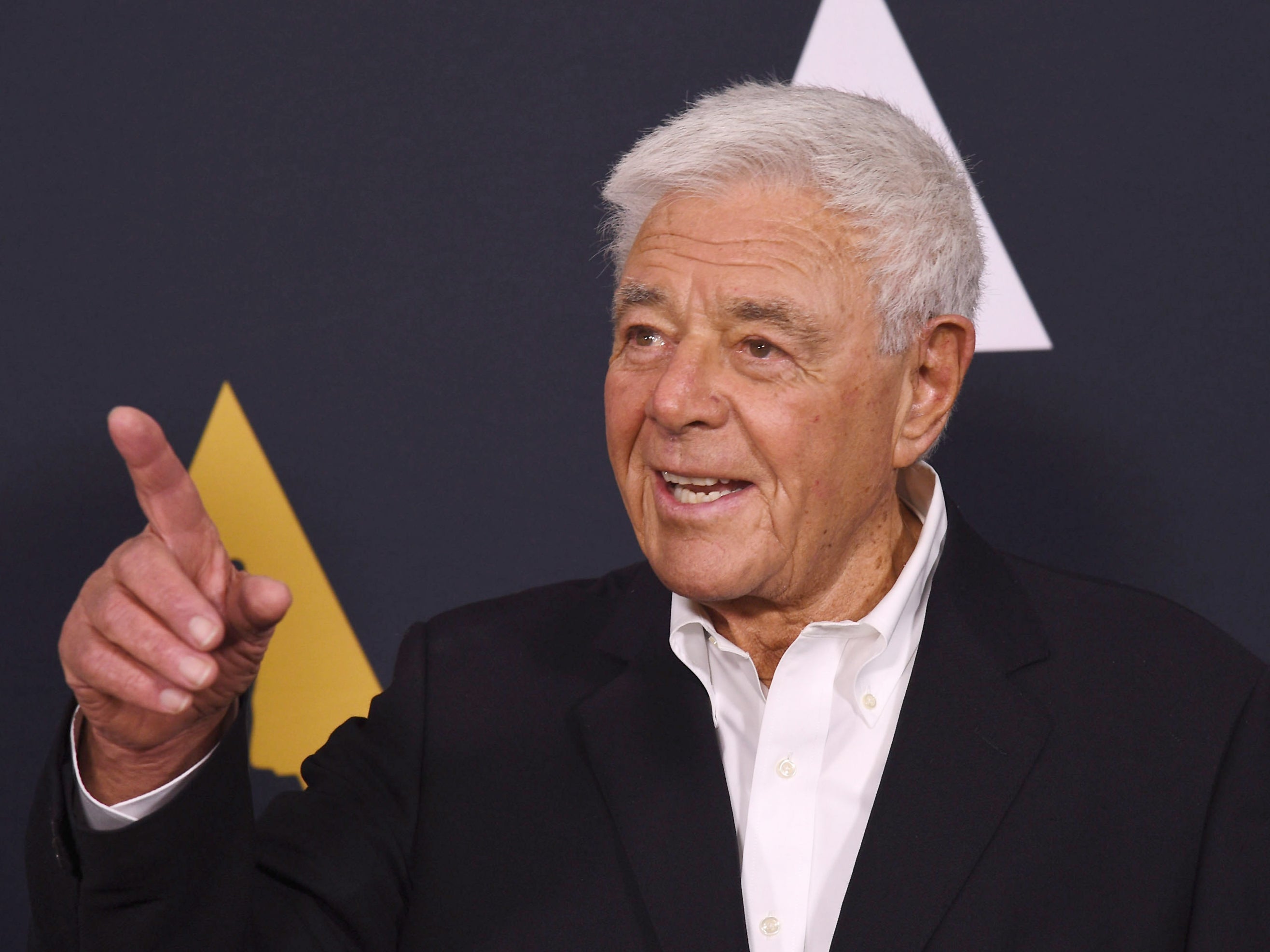<p>Richard Donner arrives at a tribute held for him by the Academy of Motion Picture Arts and Sciences on 7 June 2017 in Beverly Hills, California</p>