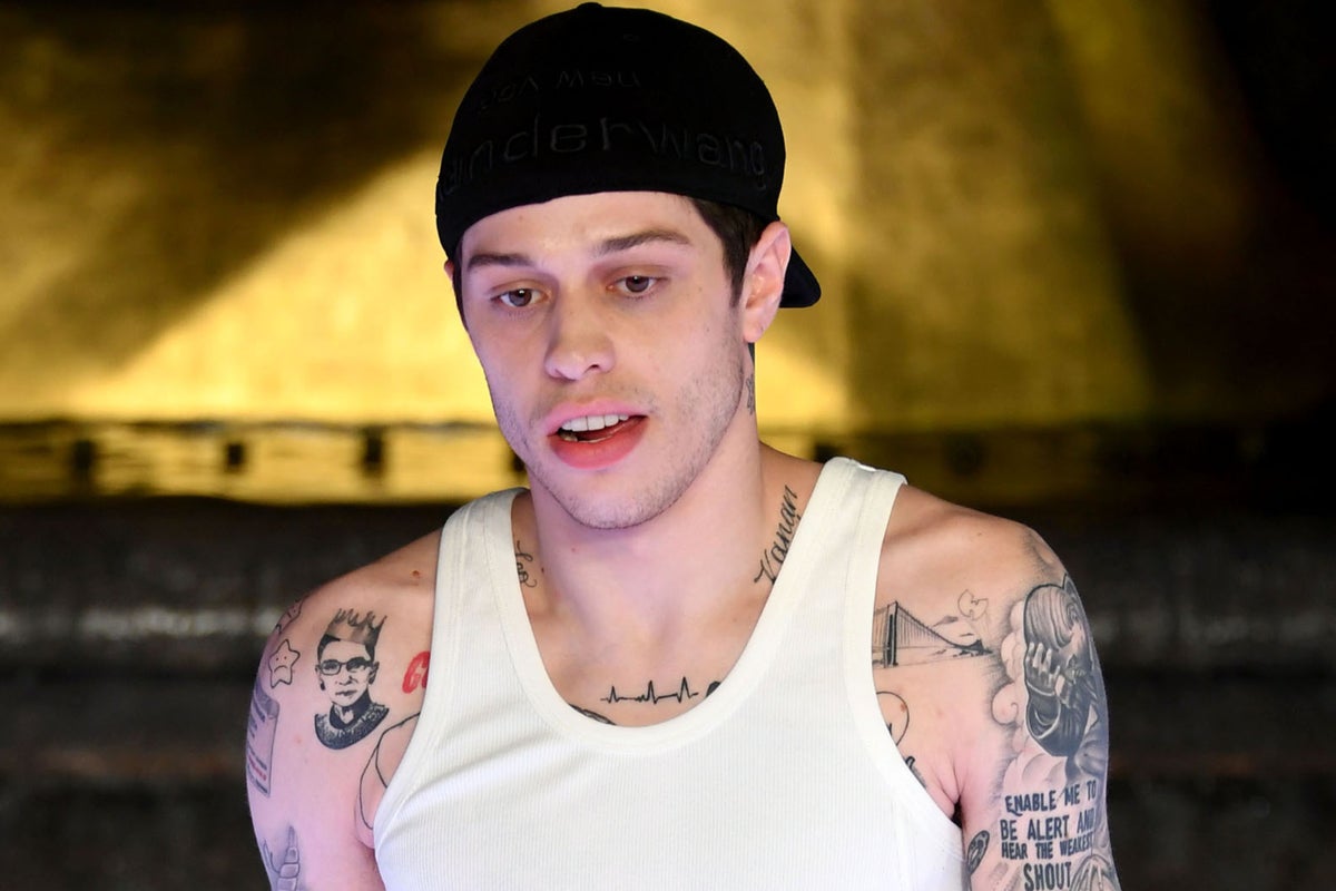 Pete Davidson says removing all 100+ of his tattoos will take years