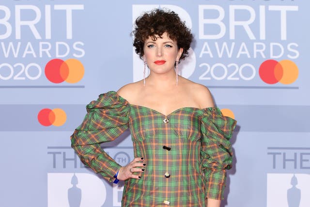 <p>Annie Mac attends The BRIT Awards 2020 at The O2 Arena in London</p>