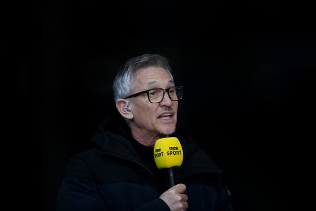 <p>Gary Lineker hosts Match of the Day as well as coverage of major football tournaments </p>