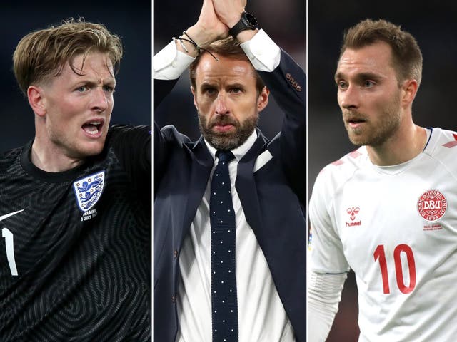 <p>England and Denmark meet in the Euro 2020 semi-finals on Wednesday.</p>