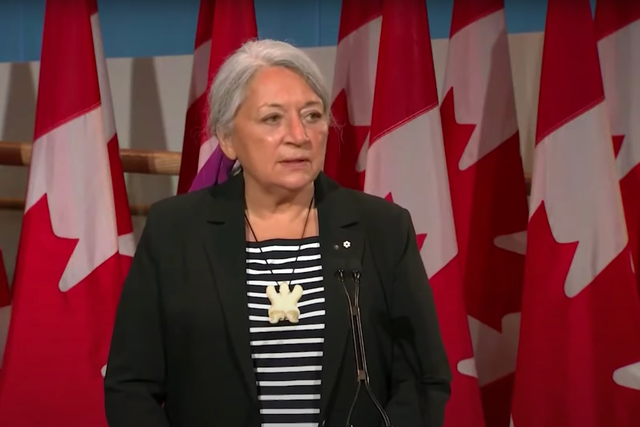 <p>Mary Simon, a former diplomat and lifelong Indigenous peoples advocate, speaks at the announcement of her appointment as Canada’s governor general</p>