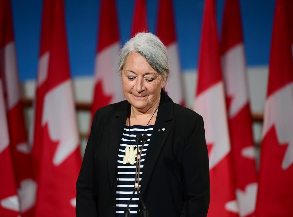 CANADA-GOBERNADORA GENERAL INDIGENA