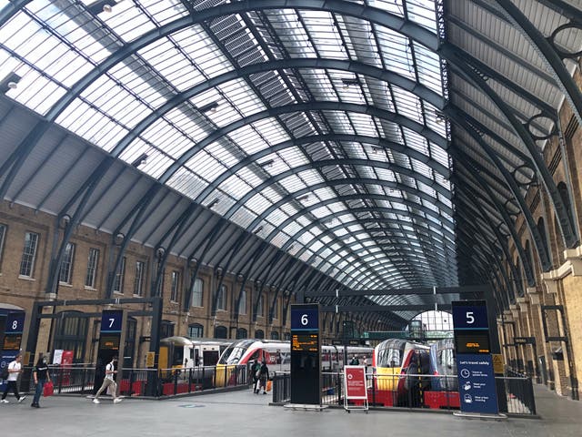 <p>Going places? King’s Cross station in London, the terminus for the East Coast main line</p>
