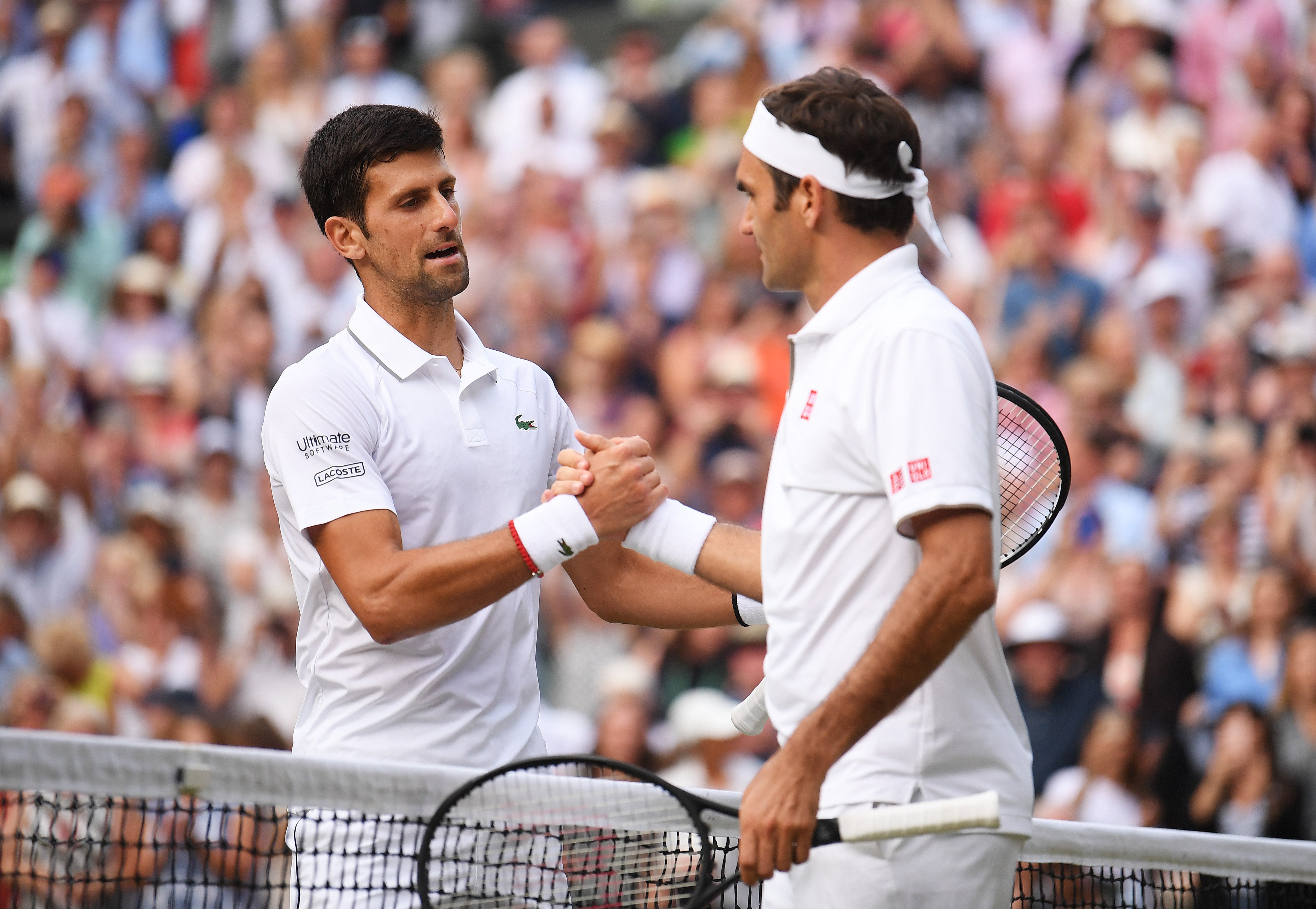 Roger Federer and Novak Djokovic are still on course for another Wimbledon final