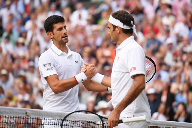 Roger Federer and Novak Djokovic are still on course for another Wimbledon final
