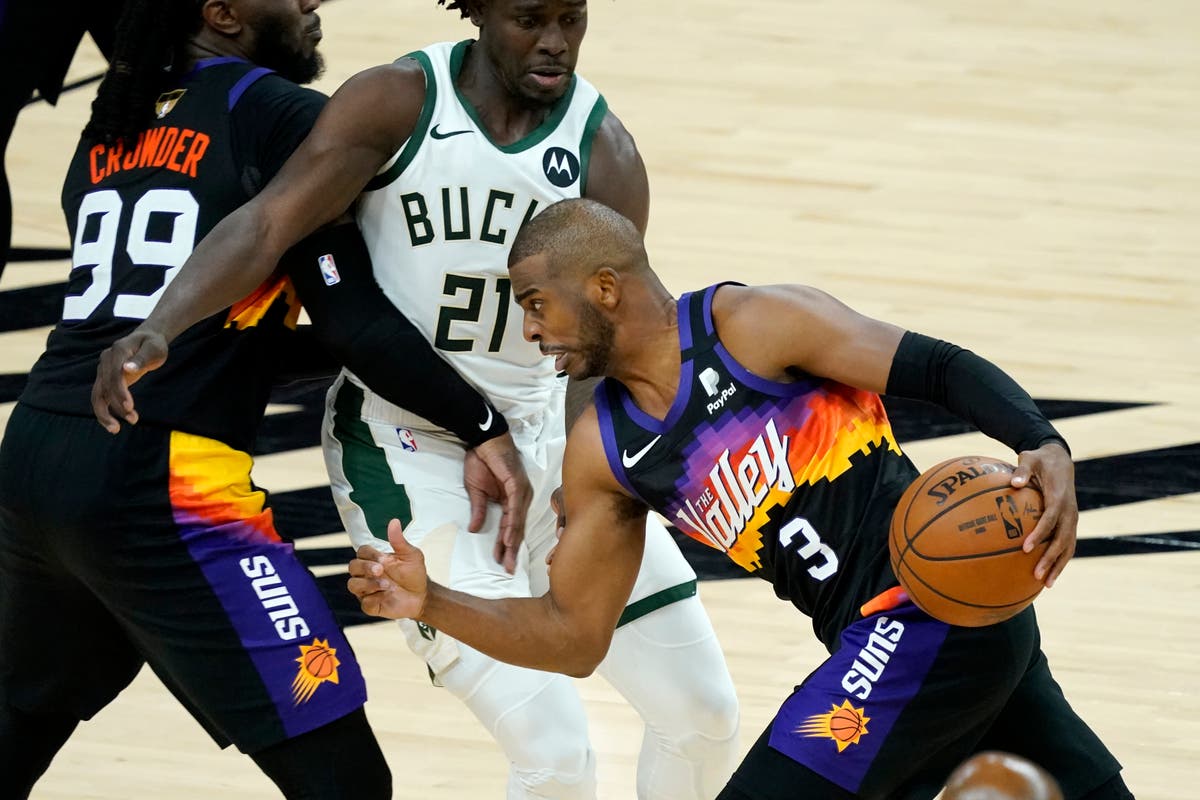 Chris Paul shines as Phoenix Suns take Game 1 over Milwaukee Bucks Chris Paul shines as Phoenix Suns take Game 1 over Milwaukee Bucks