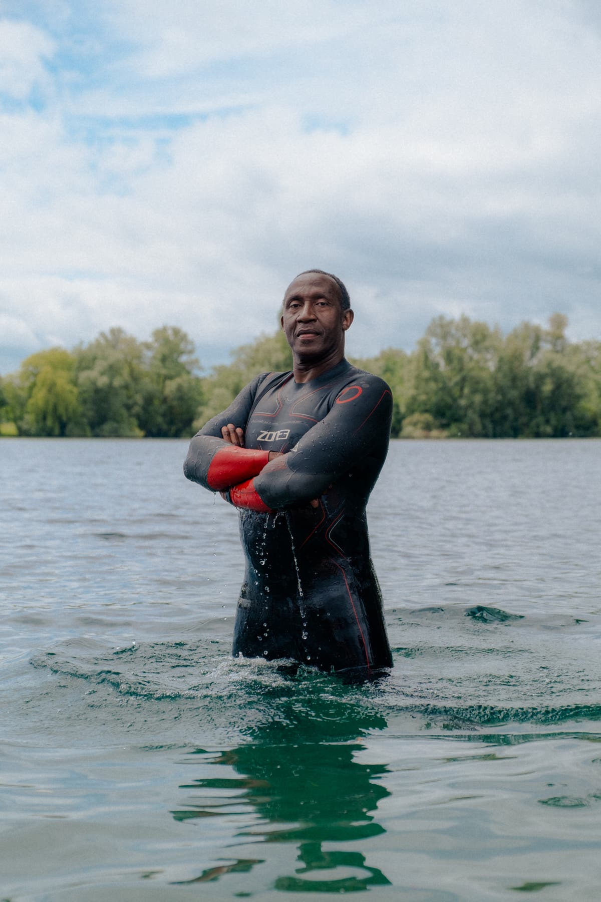 Linford Christie: Open water swimming is so peaceful Linford Christie: Open water swimming is so peaceful
