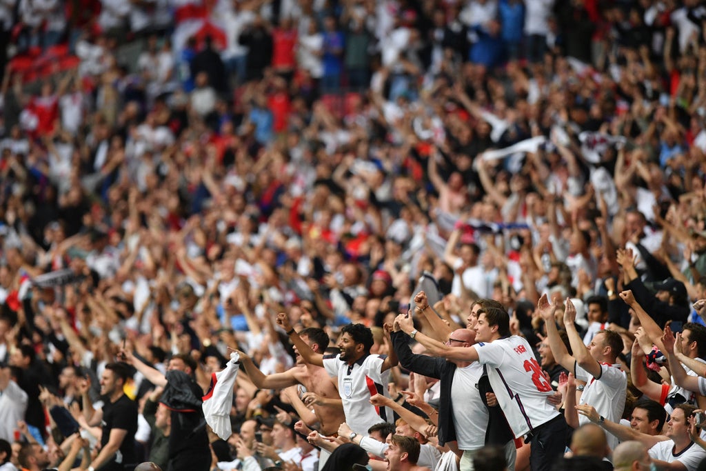 Euro 2020 semi-final capacity: How many fans are at Wembley tonight?