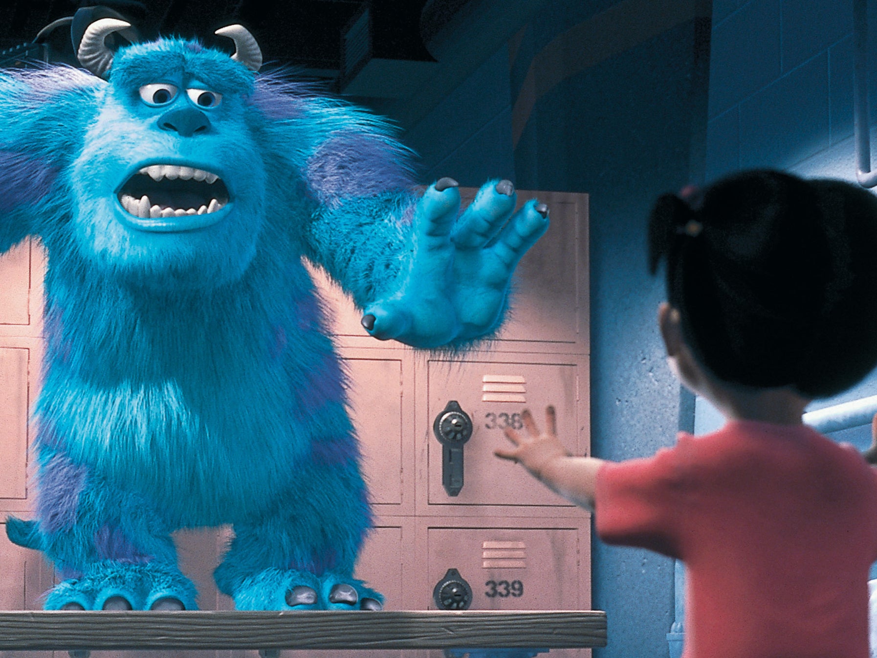 Sulley and Boo in ‘Monsters, Inc'