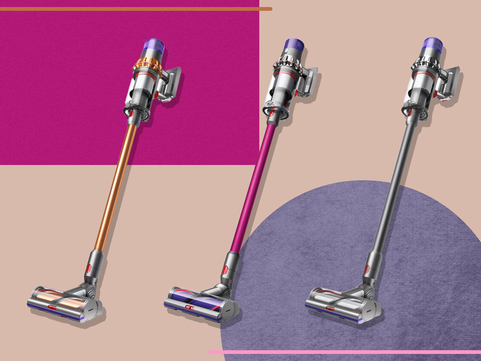 Dyson’s cordless models are perfect for speedy cleaning