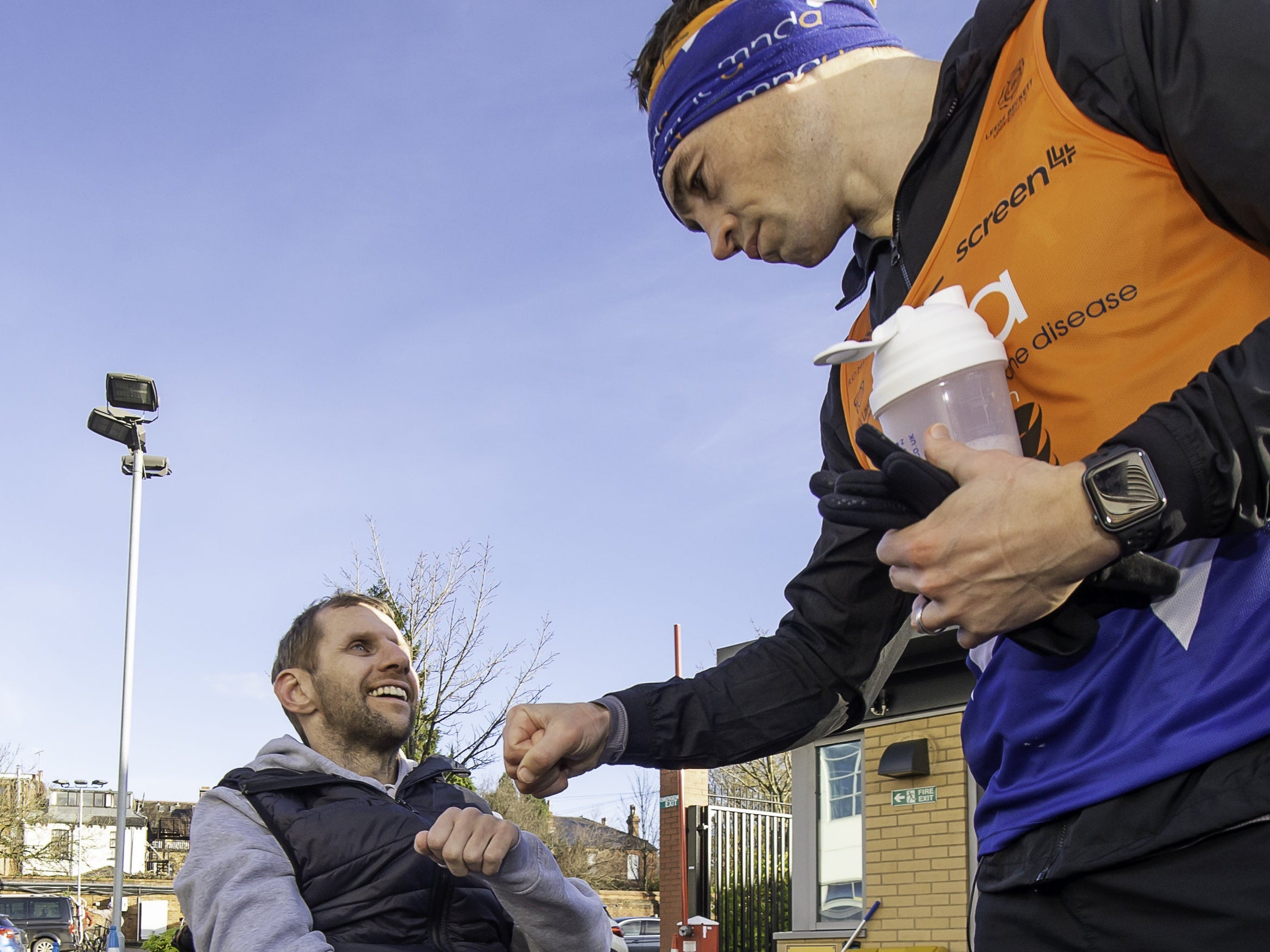 Kevin Sinfield and Rob Burrow