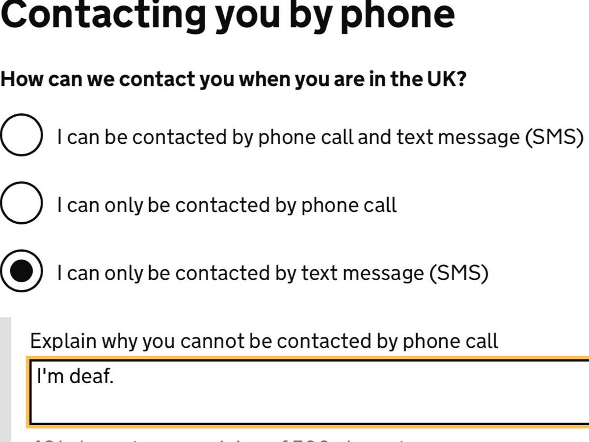 Deaf woman repeatedly called by NHS Test and Trace despite checking ‘contact by text’ box Deaf woman repeatedly called by NHS Test and Trace despite checking ‘contact by text’ box