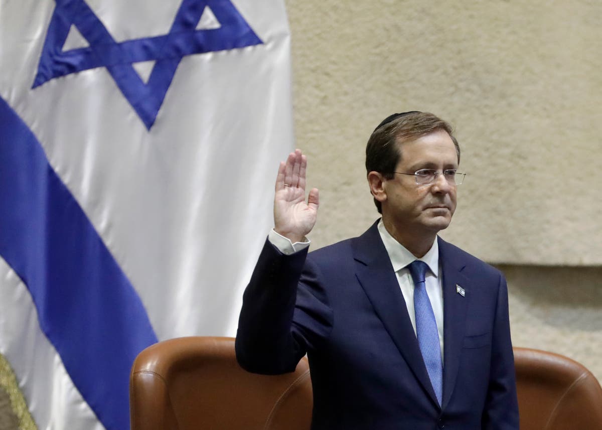Toma juramento el nuevo presidente de Israel, Isaac Herzog