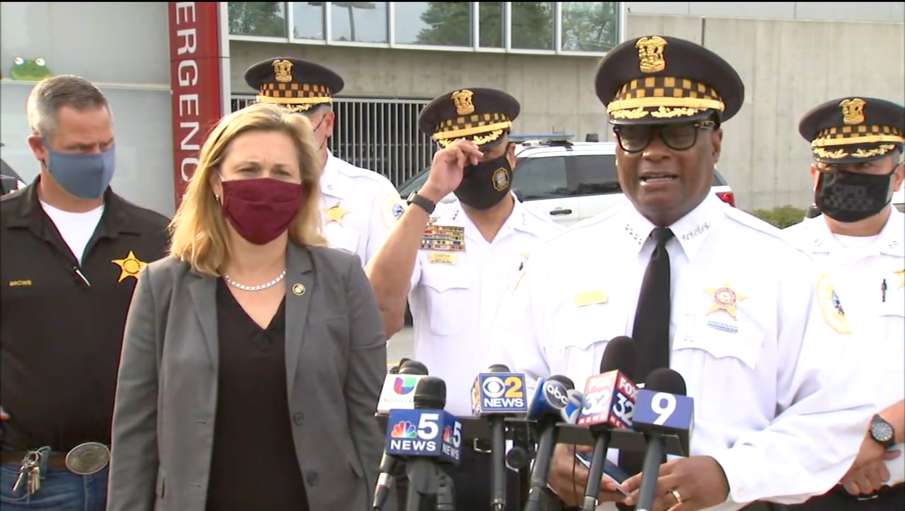 Superintendent of Chicago Police Department gave a press conference this morning about the shooting