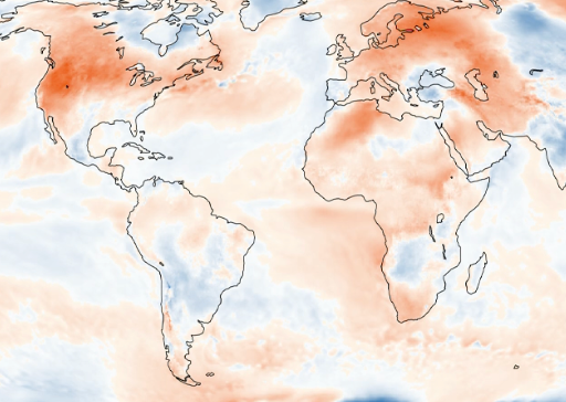 Last month was the hottest June on record in North America, according to new data from the Copernicus Climate Change Service.