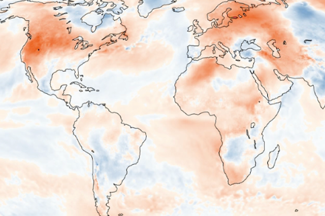 <p>Last month was the hottest June on record in North America, according to new data from the Copernicus Climate Change Service.</p>