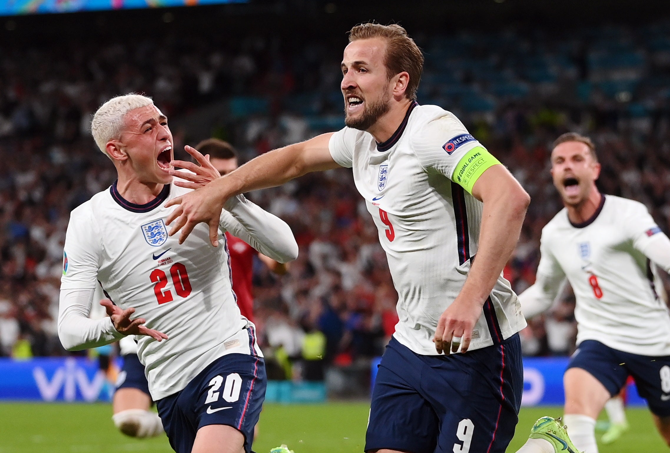 England v Denmark Three Lions reach Euro 2020 final after Harry Kane