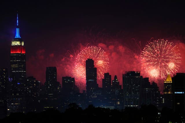 APTOPIX Macy's 4th of July Fireworks 2021