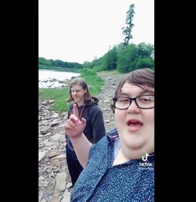<p>Brently and his friend Jeffrey who shared the video on TikTok announcing  they’re looking to make new friends</p>