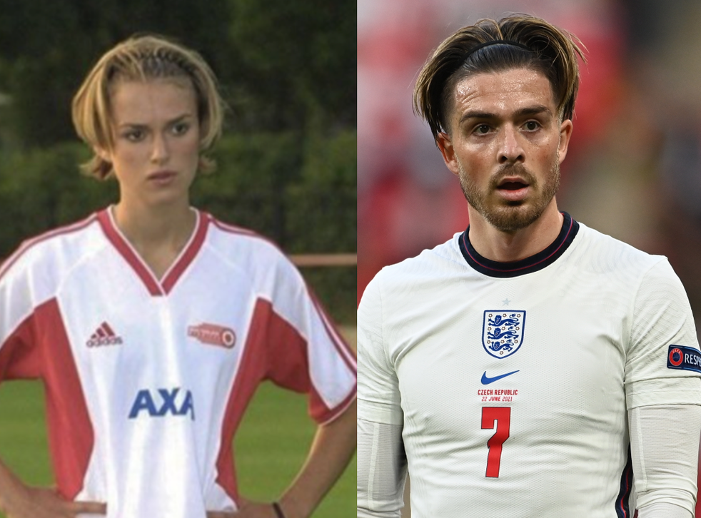 England Fans Have Noticed That Jack Grealish Looks Like Keira Knightley And The Memes Are Hilarious Indy100 England Fans Have Noticed That Jack Grealish Looks Like Keira Knightley And The Memes Are Hilarious Indy100