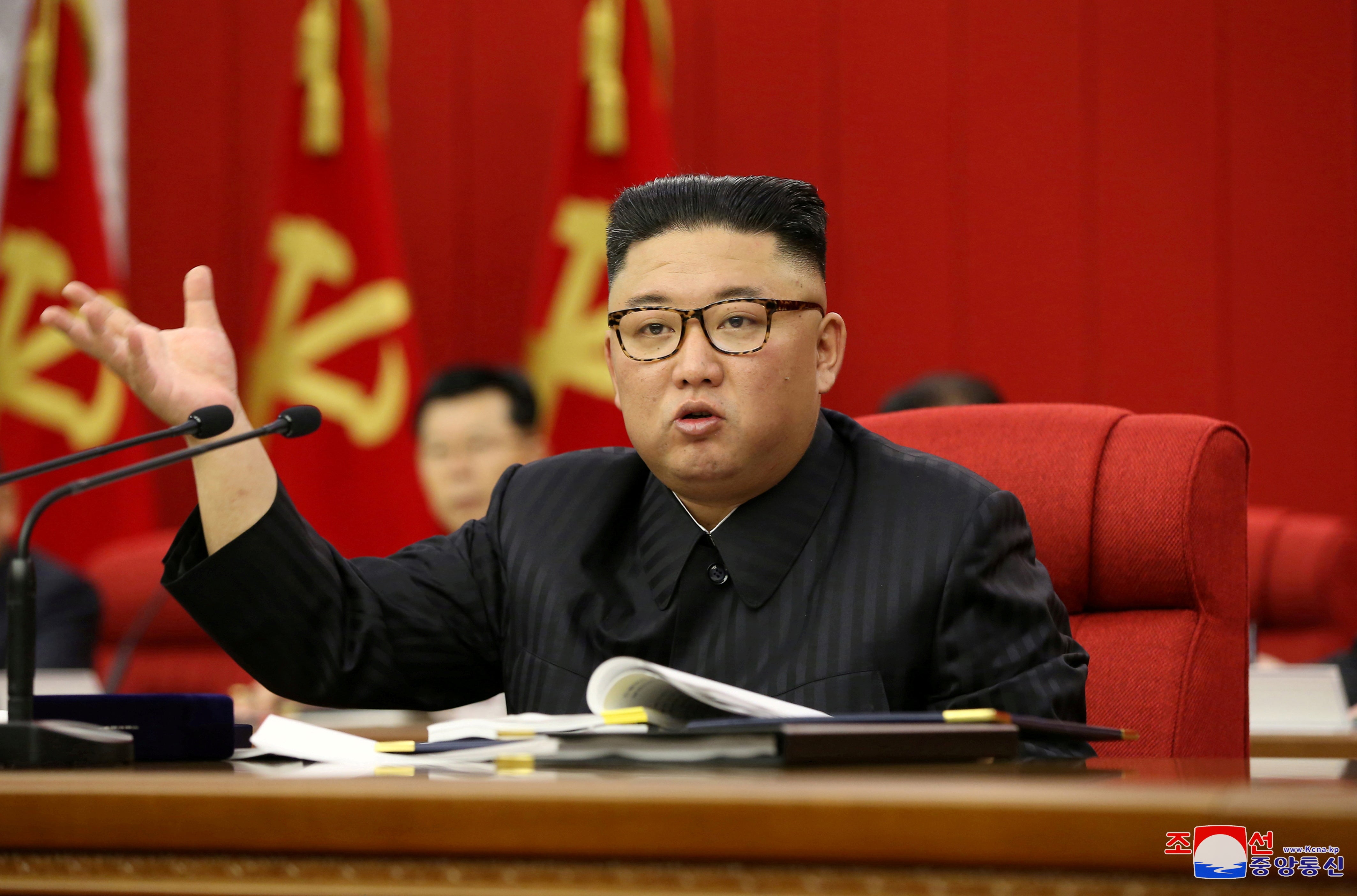 File image: North Korean leader Kim Jong Un