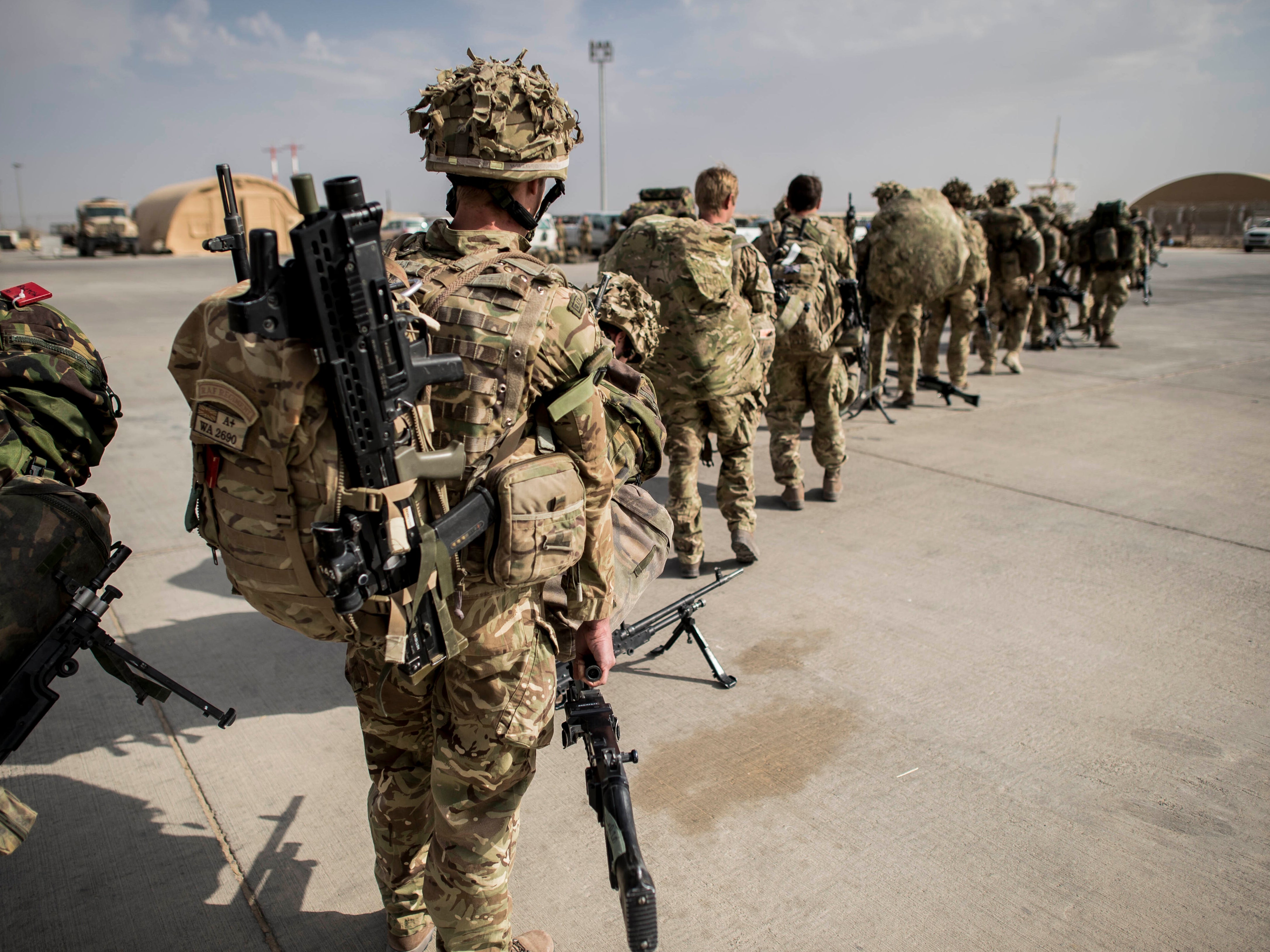 British troops leaving Helmand province in 2014