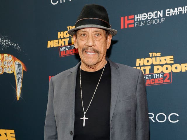 <p>Danny Trejo at a movie premiere on 7 June 2021 in Los Angeles, California</p>