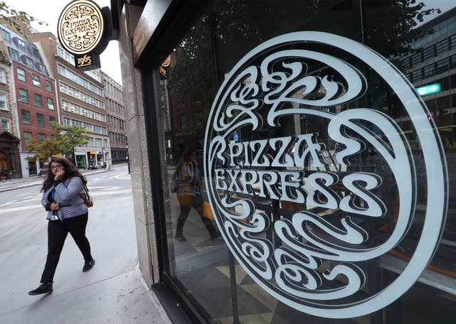 Pizza Express restaurant closures