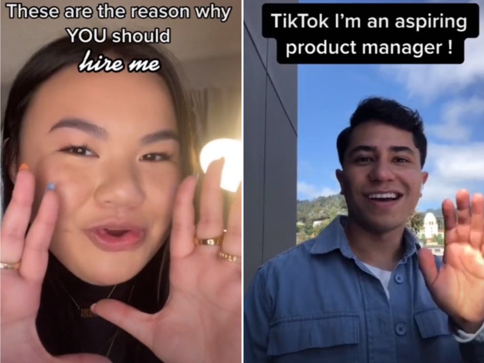 Companies are now accepting TikTok videos as resumes | indy100