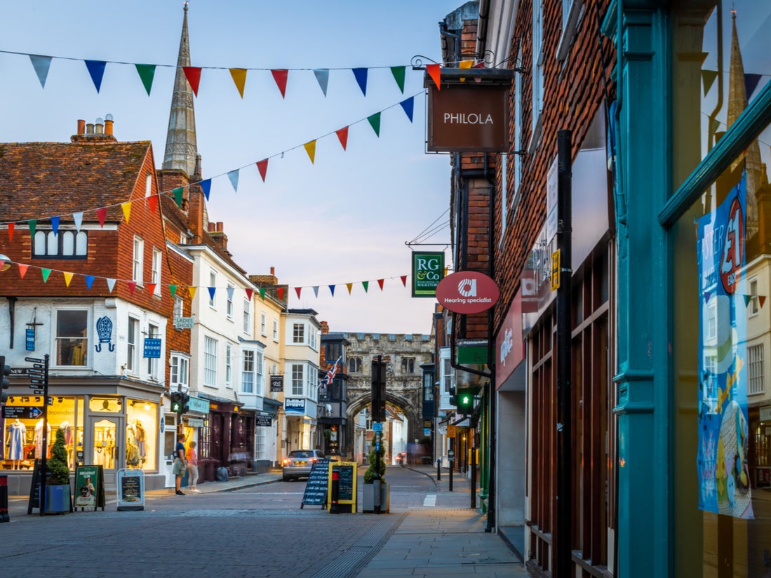 Salisbury has a blend of medieval architecture and modern amenities
