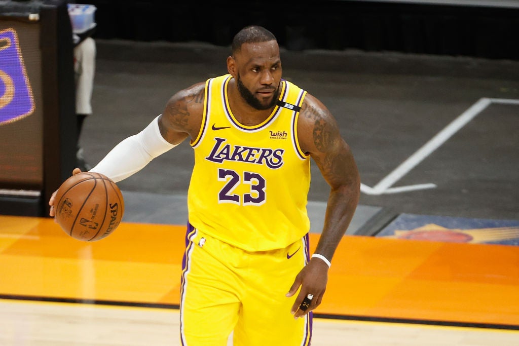 LeBron James has received more than 120,000 negative comments on social media in the past year