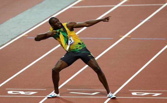 <p>Usain Bolt still holds the 100m world record </p>