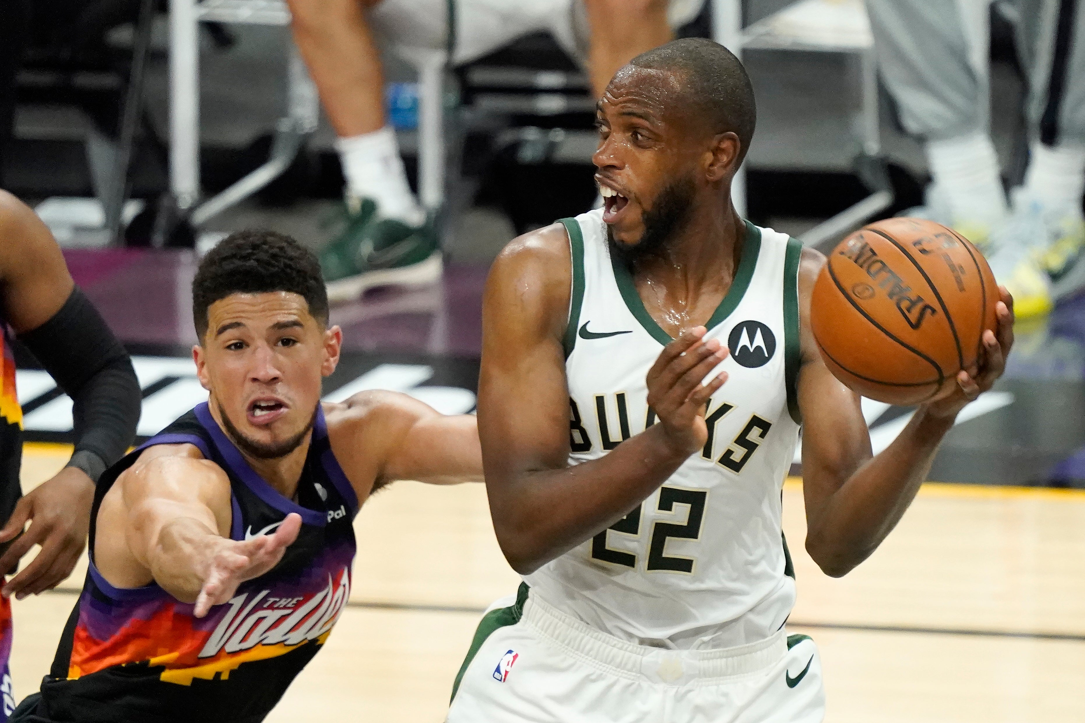 Halfway there: Suns beat Bucks for 2-0 lead in NBA Finals James Harden NBA  Giannis Antetokounmpo Chris Paul Kyrie Irving