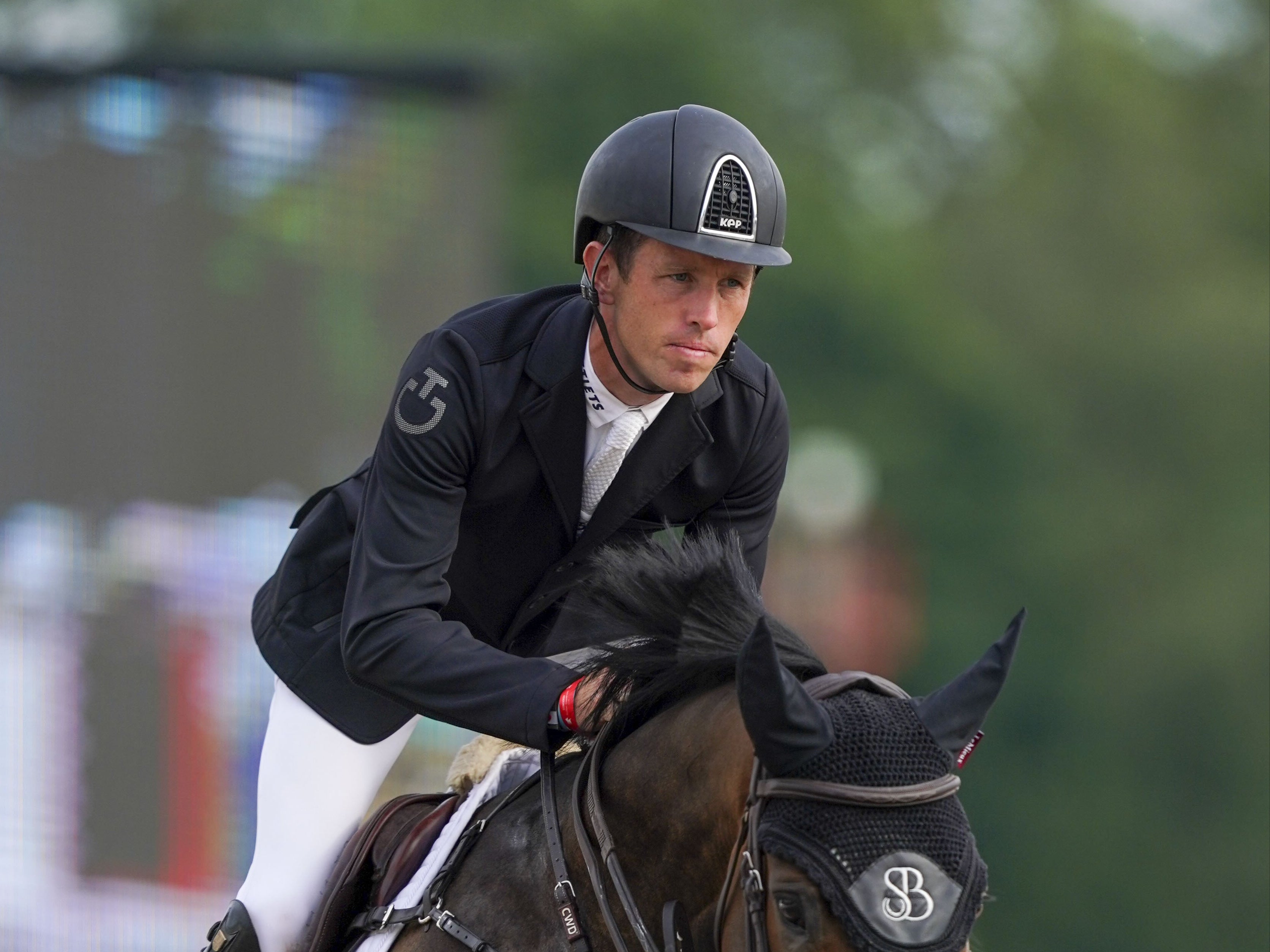 <p>British showjumper Scott Brash</p>