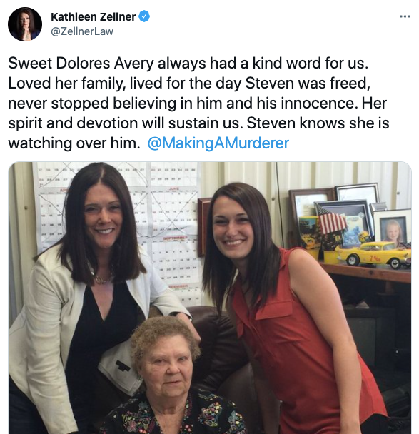 Dolores Avery death: Mother of Making a Murderer subject Steven