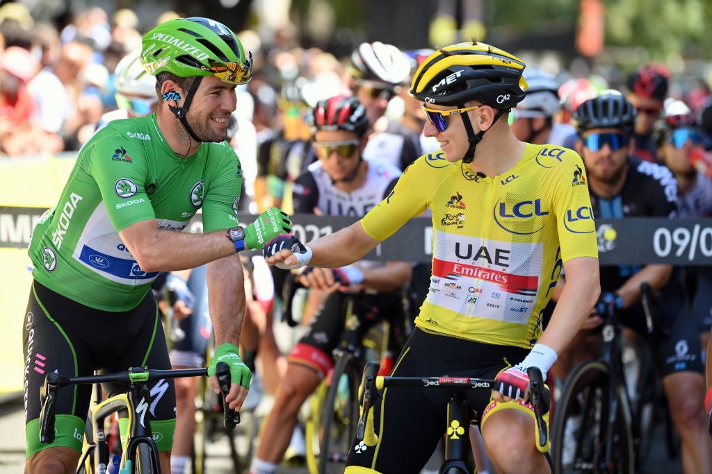 Cavendish pode um dia encontrar seu recorde eclipsado por Pogacar