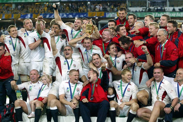 England won the Rugby World Cup in 2003