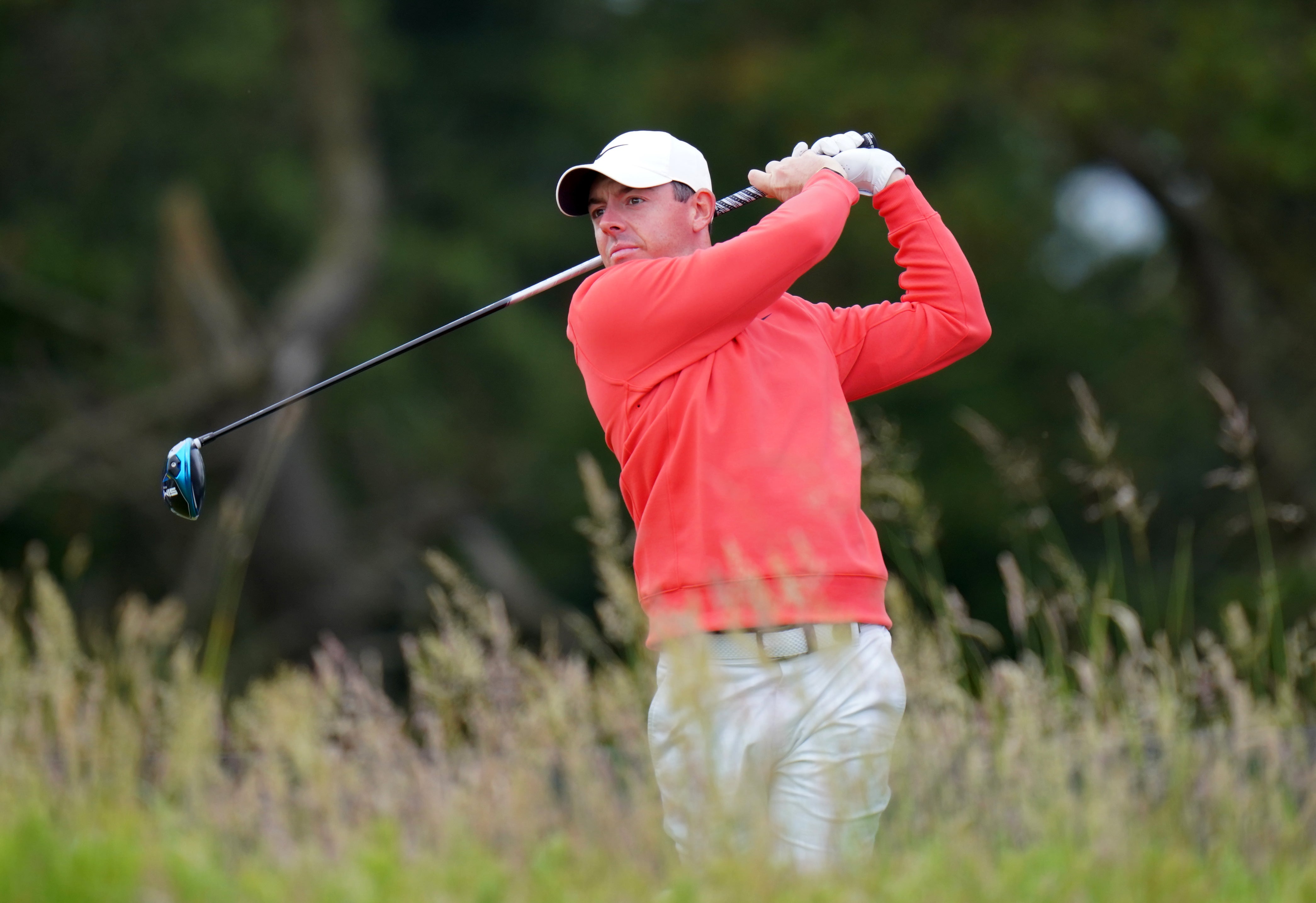 Rory McIlroy in action in Aberdeen