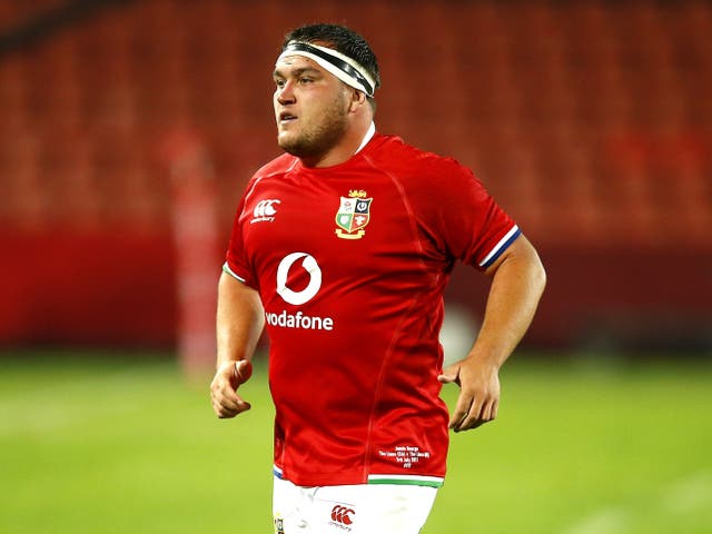 Jamie George leads the Lions against the Sharks on Saturday