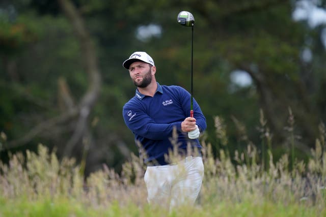 <p>Jon Rahm set the pace on day two of the abrdn Scottish Open</p>