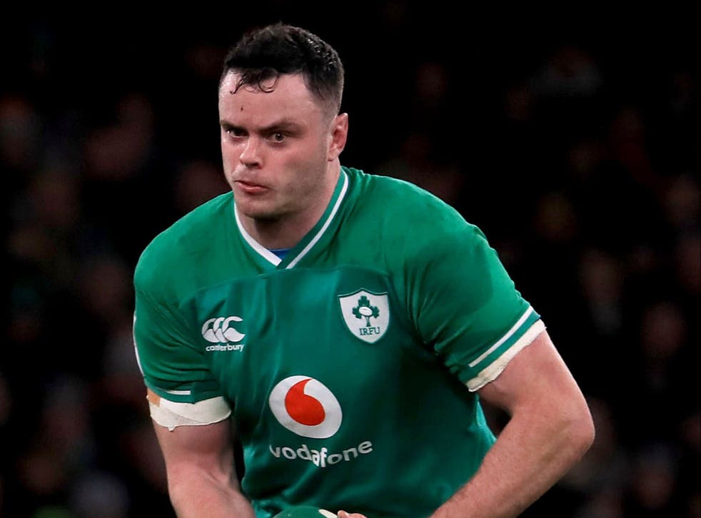 James Ryan, pictured, is captaining Ireland in the absence of the rested Johnny Sexton