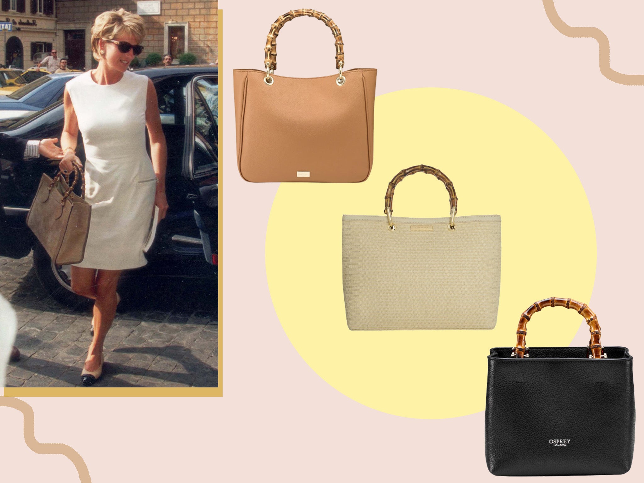 Gucci Relaunches Their Bamboo Handbag That Was Princess Diana's