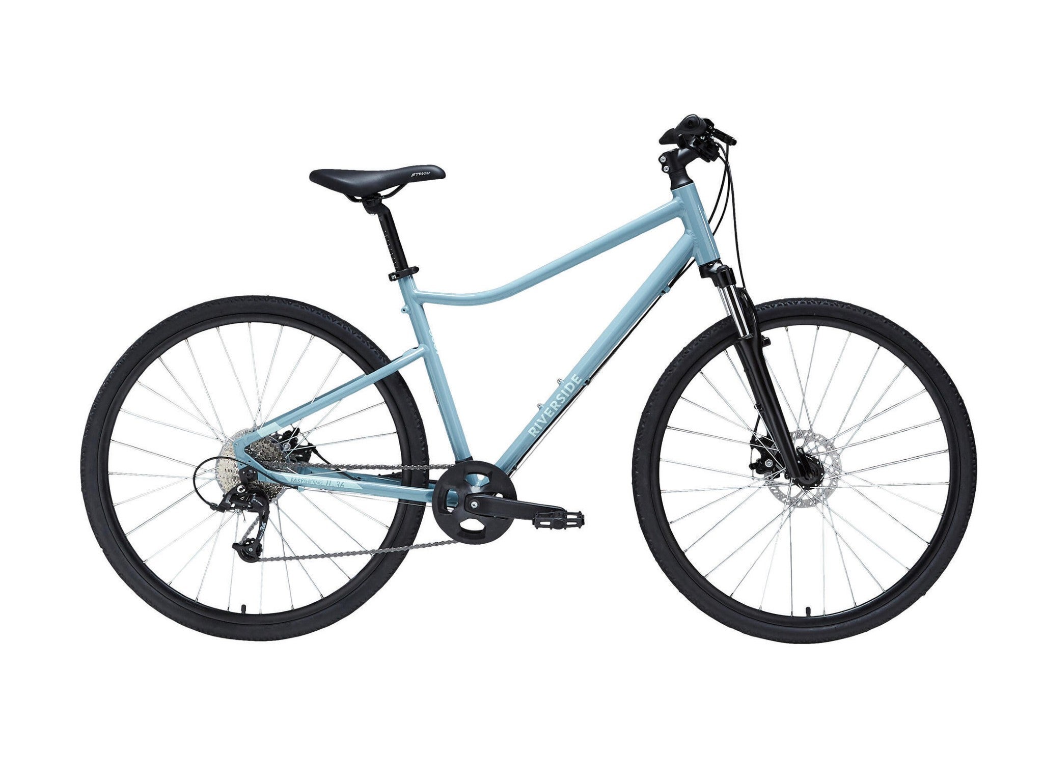 Decathlon’s riverside 500 was named “best first bike” in our women-specific hybrids roundup