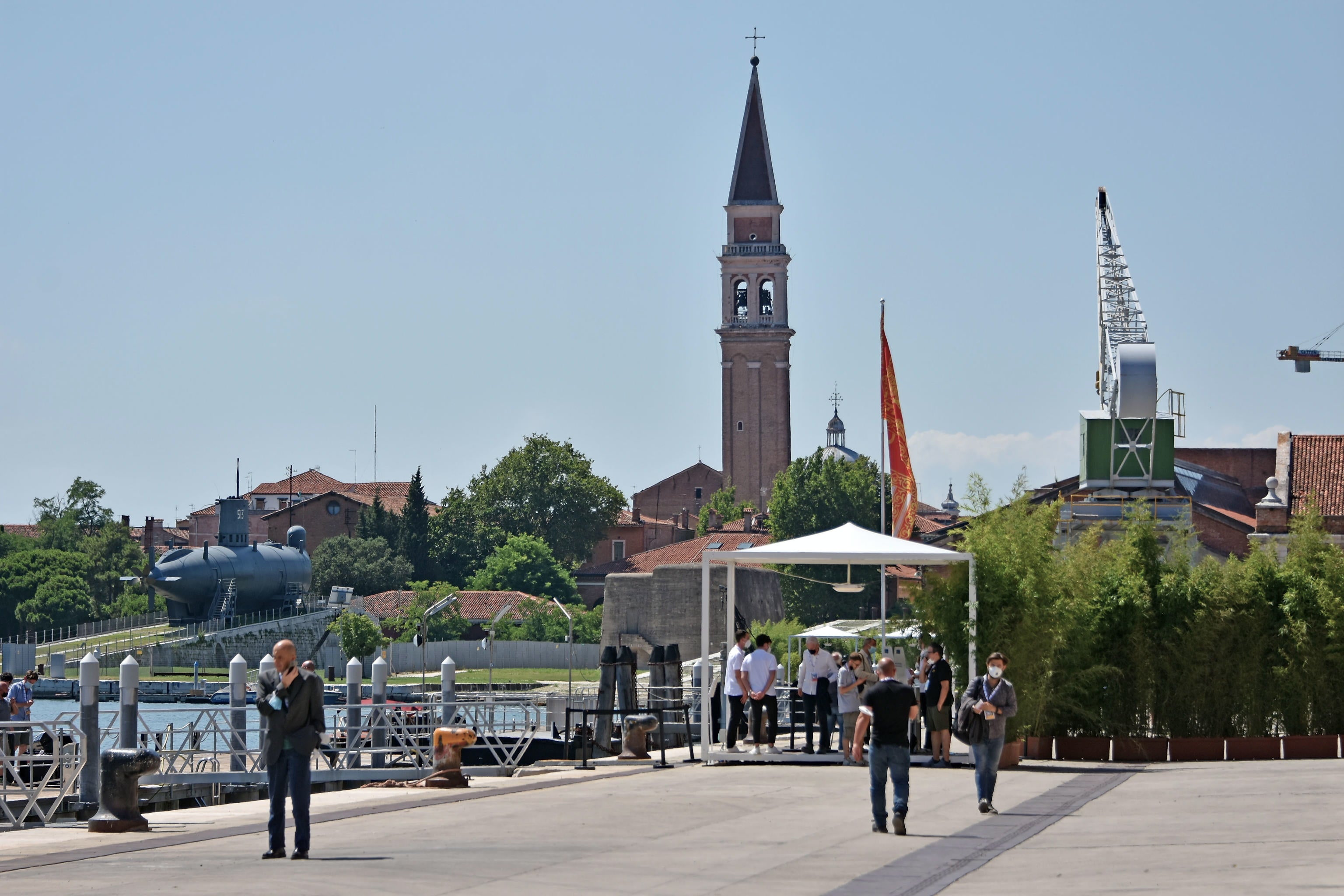 A view of the Arsenale during the G20 Finance Ministers and Central Bank Governors Meeting in Venice