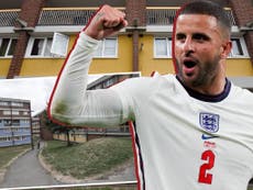 ‘Just what England should be’: inner city estate where Kyle Walker grew up buzzing ahead of Euro 2020 final