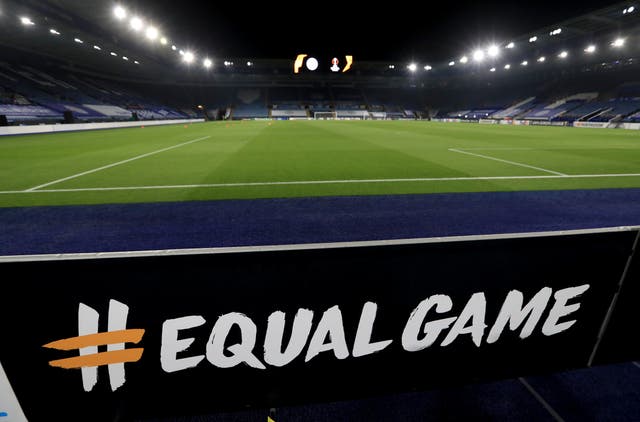 <p>The Hungarian Football Federation has also been fined 100,000 euros and ordered to display a banner with the wording ``#EqualGame'' and the UEFA logo on it.</p>