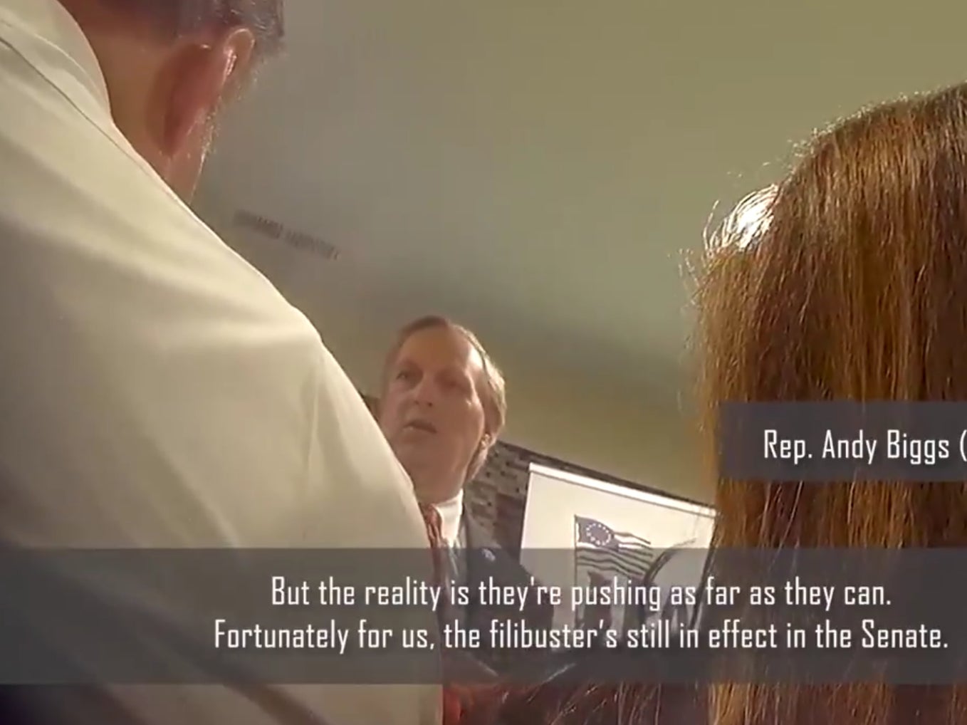 Video footage shows GOP lawmakers thanking Democrats on filibuster