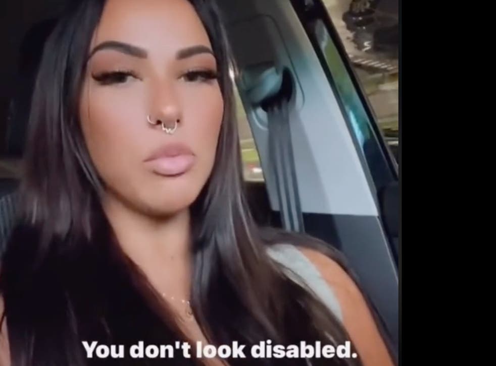 Woman Shares Tiktok Video After Being Criticised For Not Looking Disabled After Parking In Disabled Spot Indy100 Woman Shares Tiktok Video After Being Criticised For Not Looking Disabled After Parking In Disabled Spot Indy100